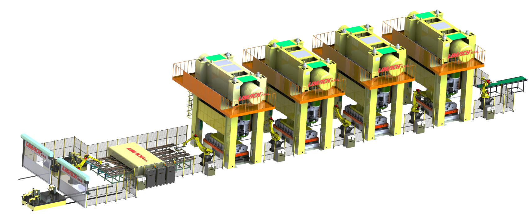 发那科冲压生产线